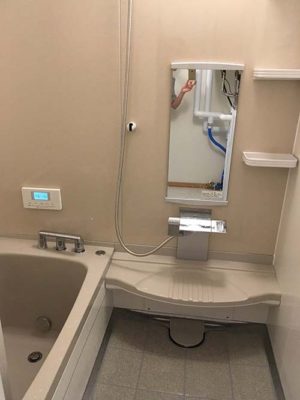 ユニットバス施工後