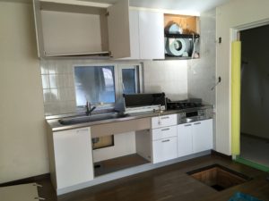 リフォーム施工中