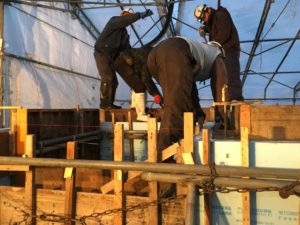 コンクリート打設