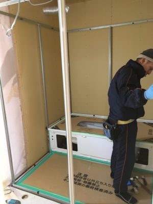 ユニットバス施工