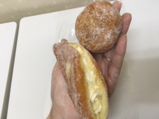 朝日堂さんのドーナツ