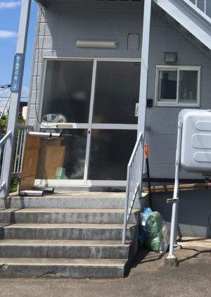 リフォーム前玄関ドア