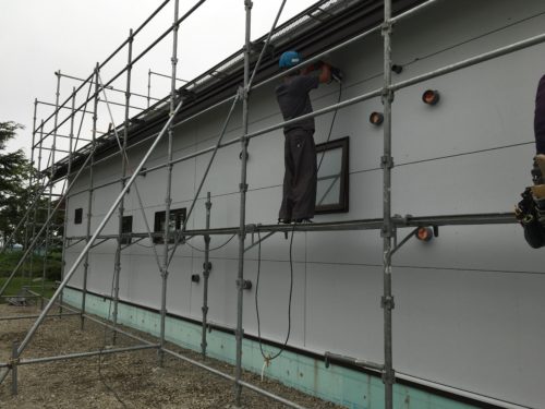 外壁タイル下地