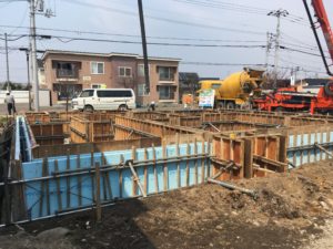 帯広　基礎工事