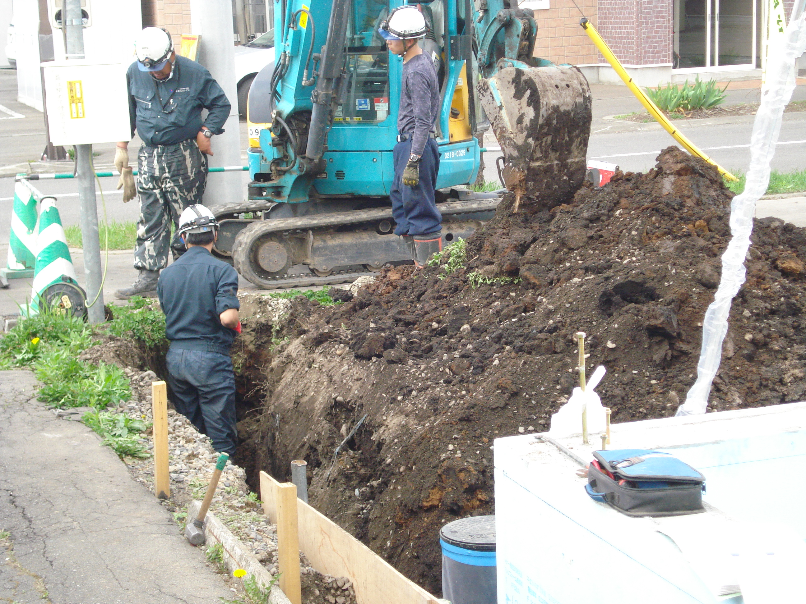 都市ガス工事　帯広