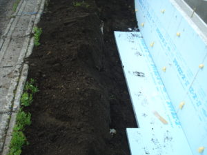 埋め戻し　スカート断熱