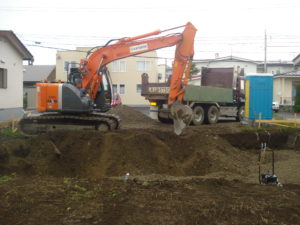 根掘り工事