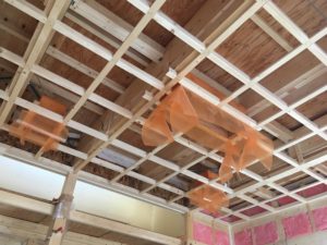 帯広　新築　天井気密