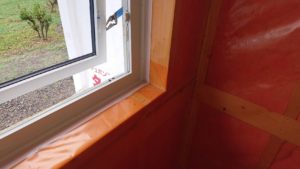 帯広　新築　気密処理