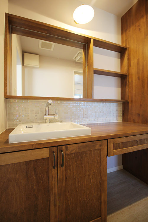 洗面カウンター