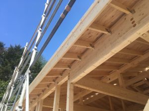 新築　屋根工事