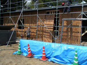 構造用合板張り