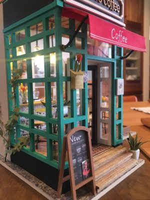 カフェ　模型