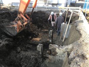 十勝　帯広　基礎工事